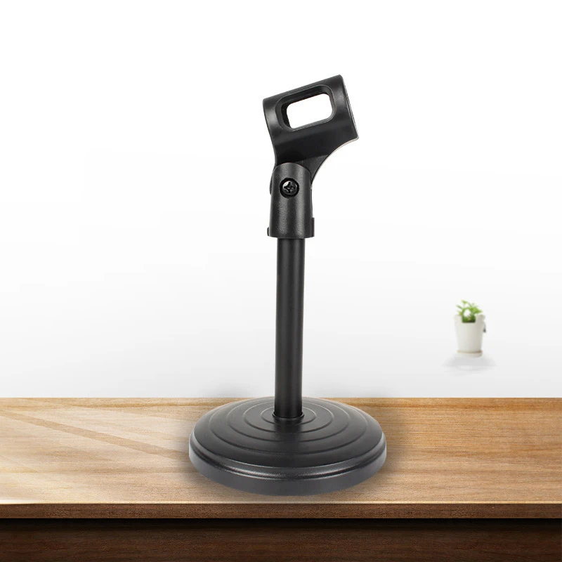 Desktop Wired Microphone Wireless Disc Bracket Karaoke ABS | Электроника