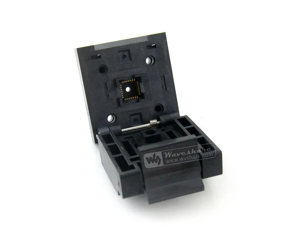QFN-28B-0.65-01 Enplas IC Test Socket 0.65mm Pitch QFN28 MLP28 MLF28 package | Электроника