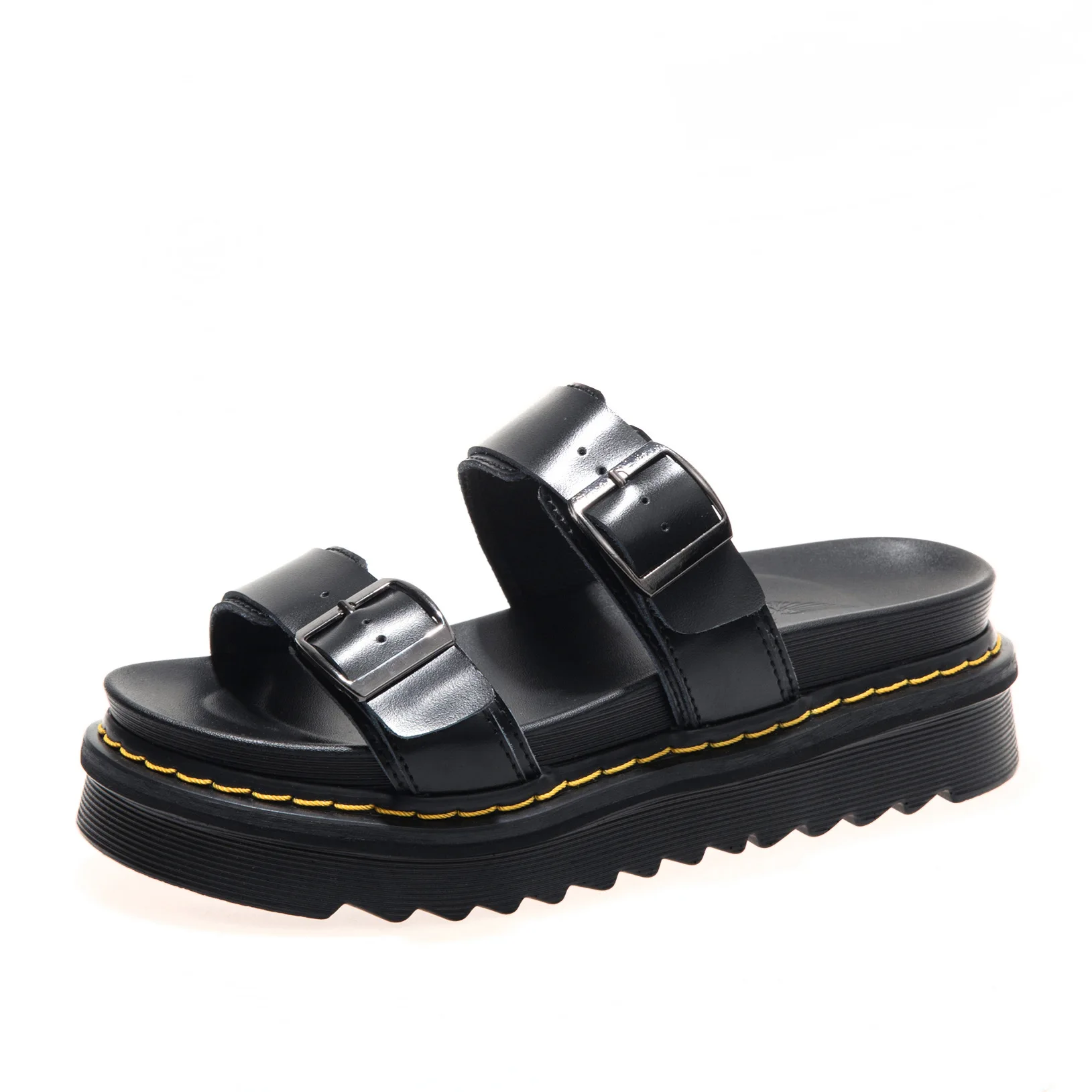 

New Thick-soled Slippers Women Students Fresh Wind Comfortable Casual Beach Shoes Soft Sole Flip-flop All-match Open-toed Shoes