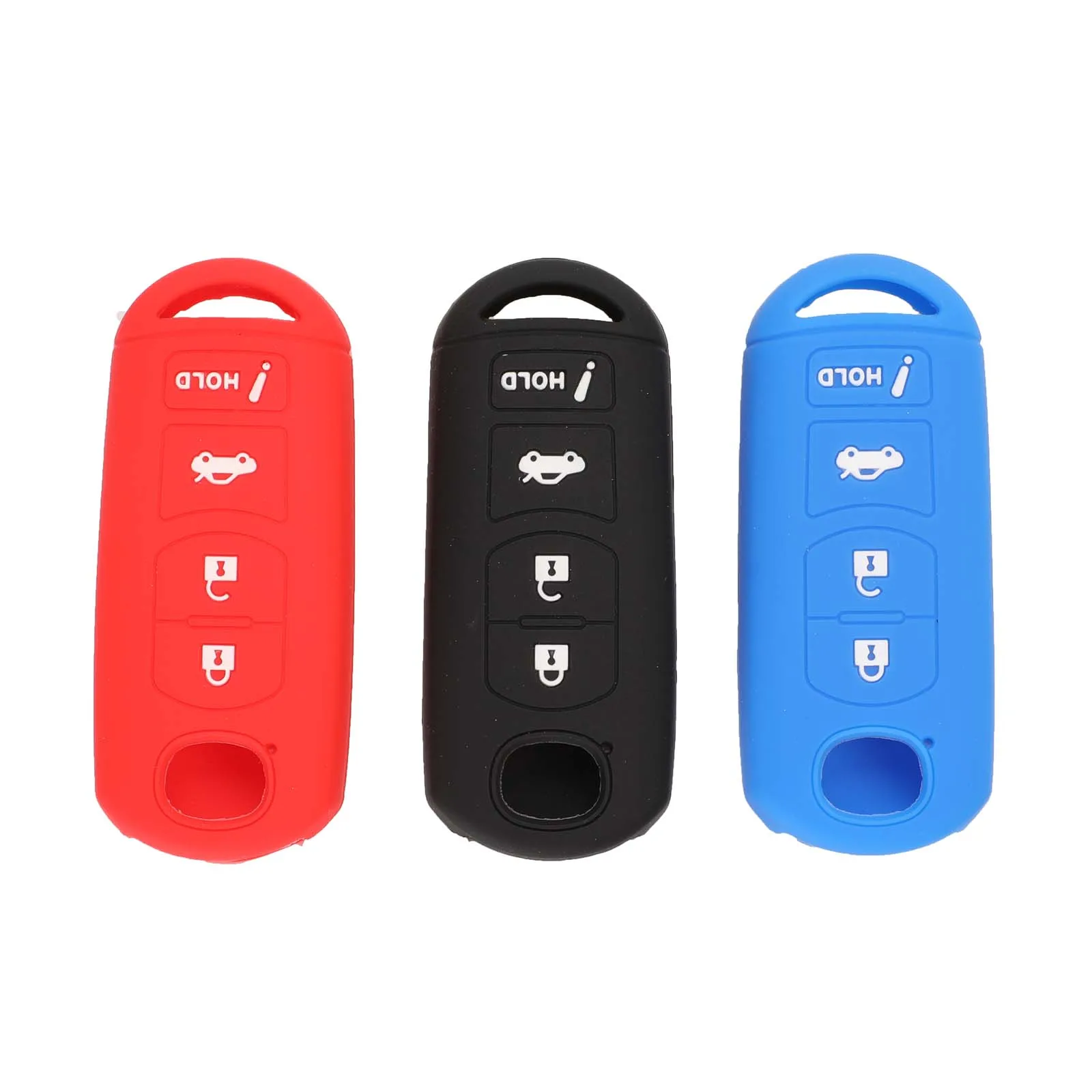Чехол jingyuqin для дистанционного управления с 4 кнопками для MAZDA 3 6 MX5