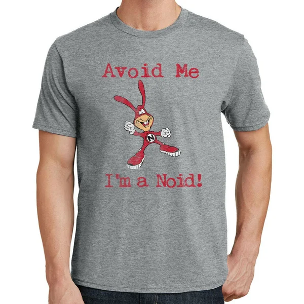 Avoid Me I'm A Noid T-Shirt Dominos The Noid 3418