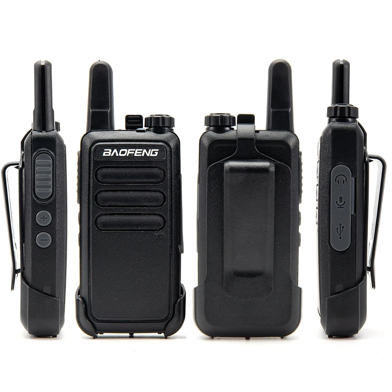 2 шт. Baofeng BF R5 мини иди и болтай Walkie Talkie “иди быстрой зарядки с usb портом Зарядное