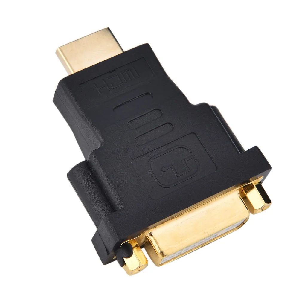 DVI к HDMI адаптер конвертер 24 + 5 мужчин и женщин для HD ТВ ЖК-ПК компьютер DVD проектор