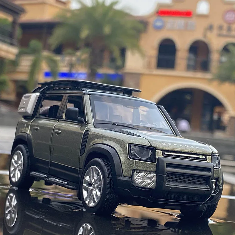 1:32 Land Rover Defender модель автомобиля из сплава литая и игрушечная металлическая