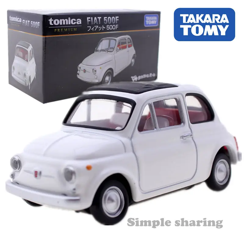 FLAT 500F Takara Tomy Tomica премиум серии HONDA NISSAN TOYOTA Mitsubishi лотоса Cadillac Fiat Lexus 1: 64 Автомобили Diecast игрушки - Цвет: FLAT 500F