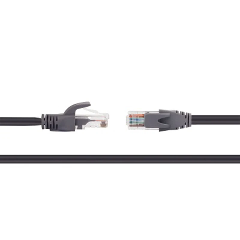 Кабель витой пары серый 8 ядер RJ45 супер пять высокая скорость Cat5e широкополосный