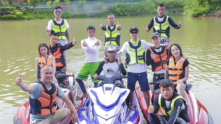 Спасательный жилет большой плавучести для взрослых ПВХ плавучий рыболовная