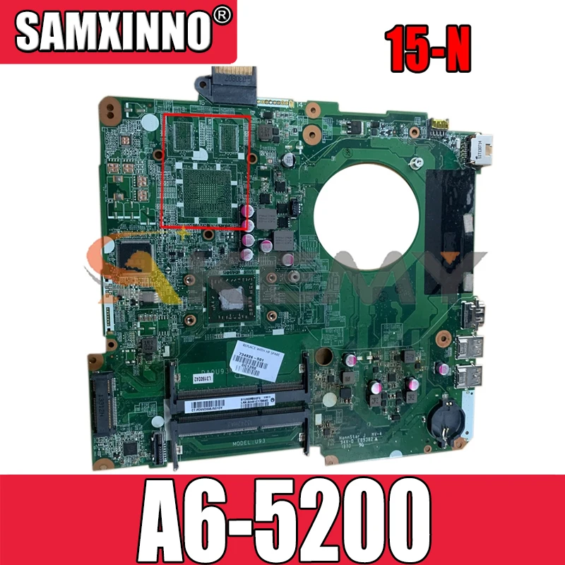 

790630-601 для HP павильон 15-N DA0U93MB6D2 790630-501 AM5200 Тетрадь материнская плата полный тест 100% работы