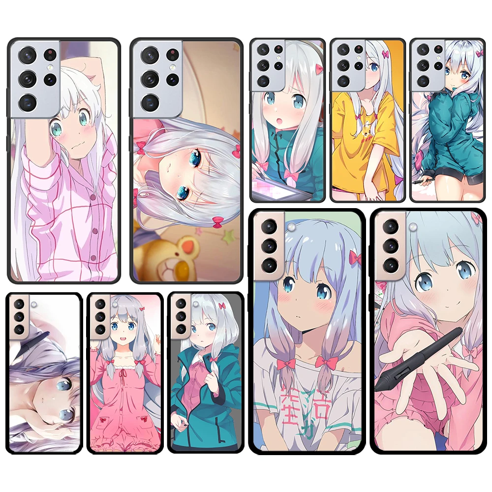 

Anime Eromanga Sensei Sagiri for Samsung Galaxy S21 S20 FE Ultra Lite S10 S9 S8 S7 S6 Edge Plus Silicone Soft Black Phone Case
