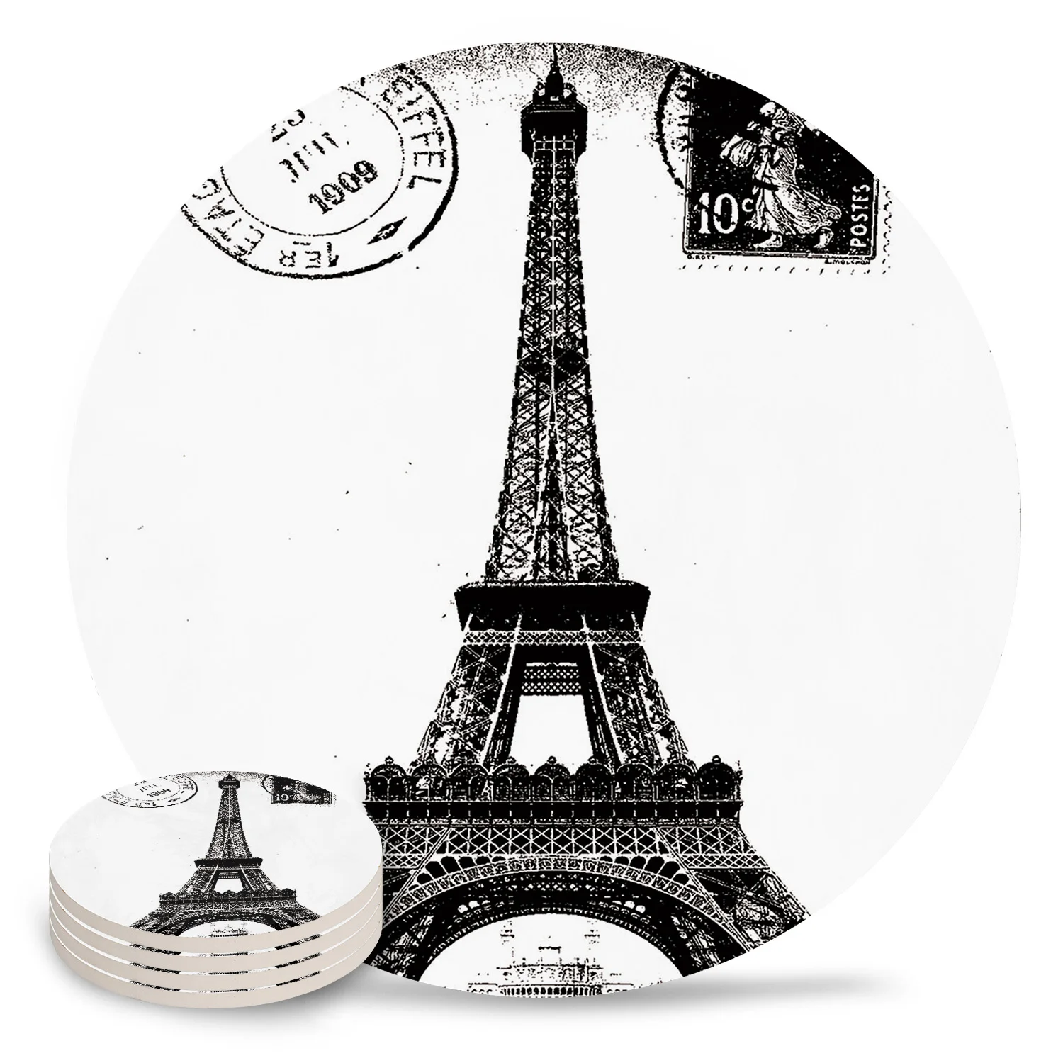 Шикарные креативные подставки для фотографий с изображением Эйфелевой башни