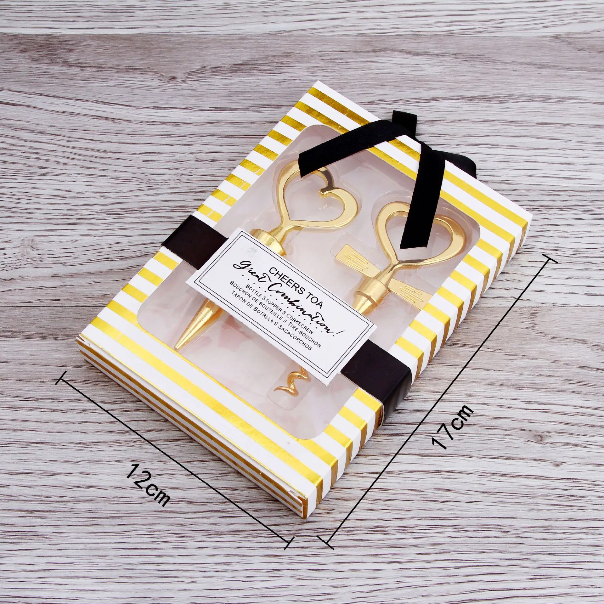 Открывалка для бутылок вина с сердечком + пробка свадебный подарок сувениры