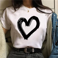 2021 lady t shirts casual fashion graphic print top t shirt womens female clothing tees summer short sleeve o neck clothes