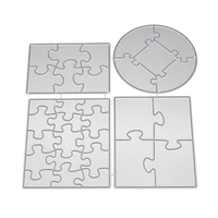 puzzle metal cutting dies stencil for diy scrapbooking paper card embossing craft decor