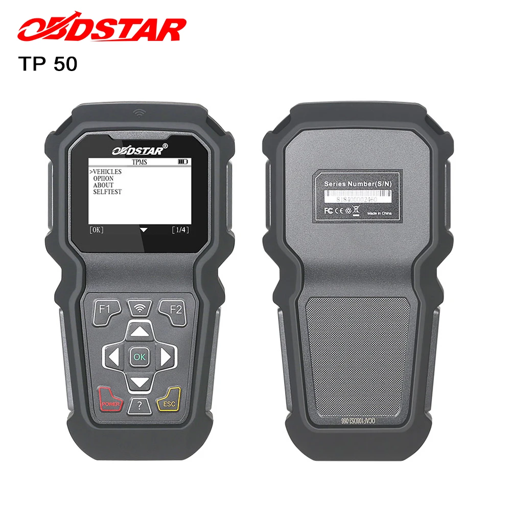 OBDSATAR TP 50 Интеллектуальное обнаружение давления в шинах HD цветной дисплей экран и прочный дизайн TP50 поддержка 315 МГц и 433 МГц