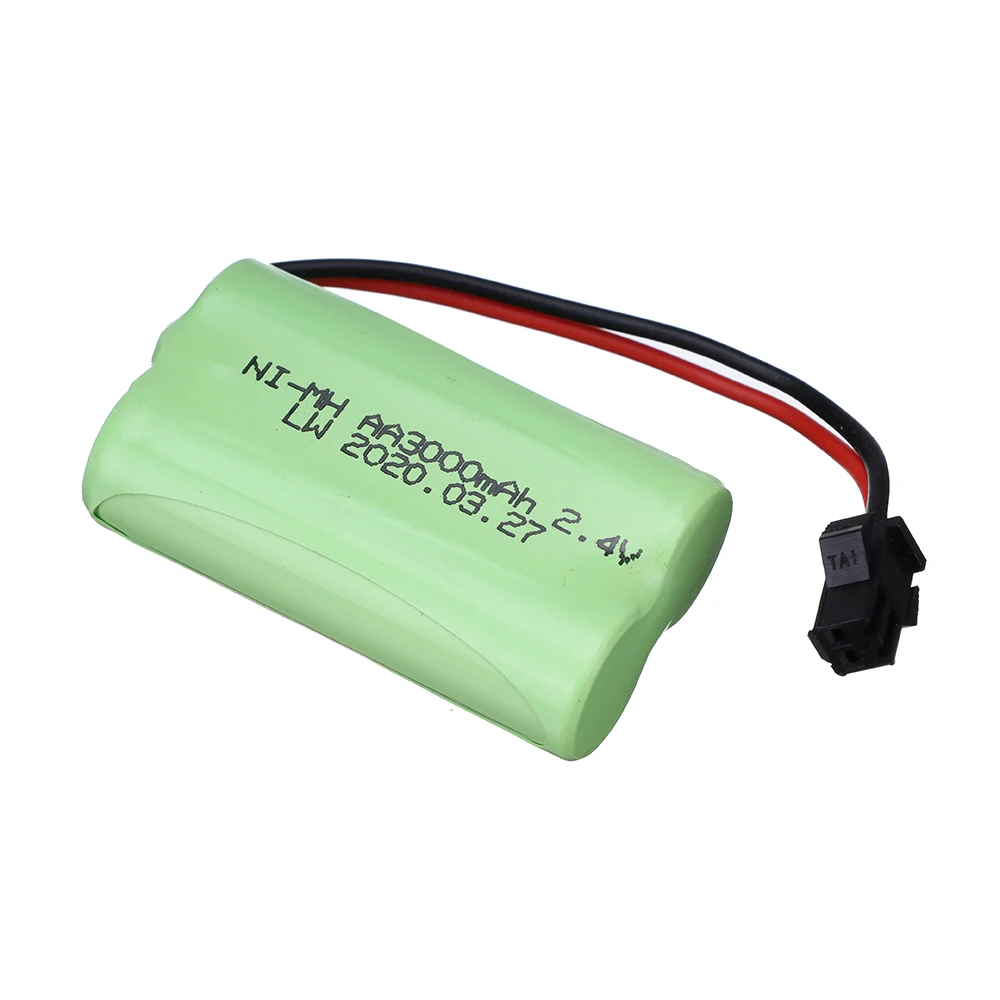 2 4 V 3000 мА/ч NI-CD перезаряжаемый аккумулятор AA блока v батарея mAh для дистанционного