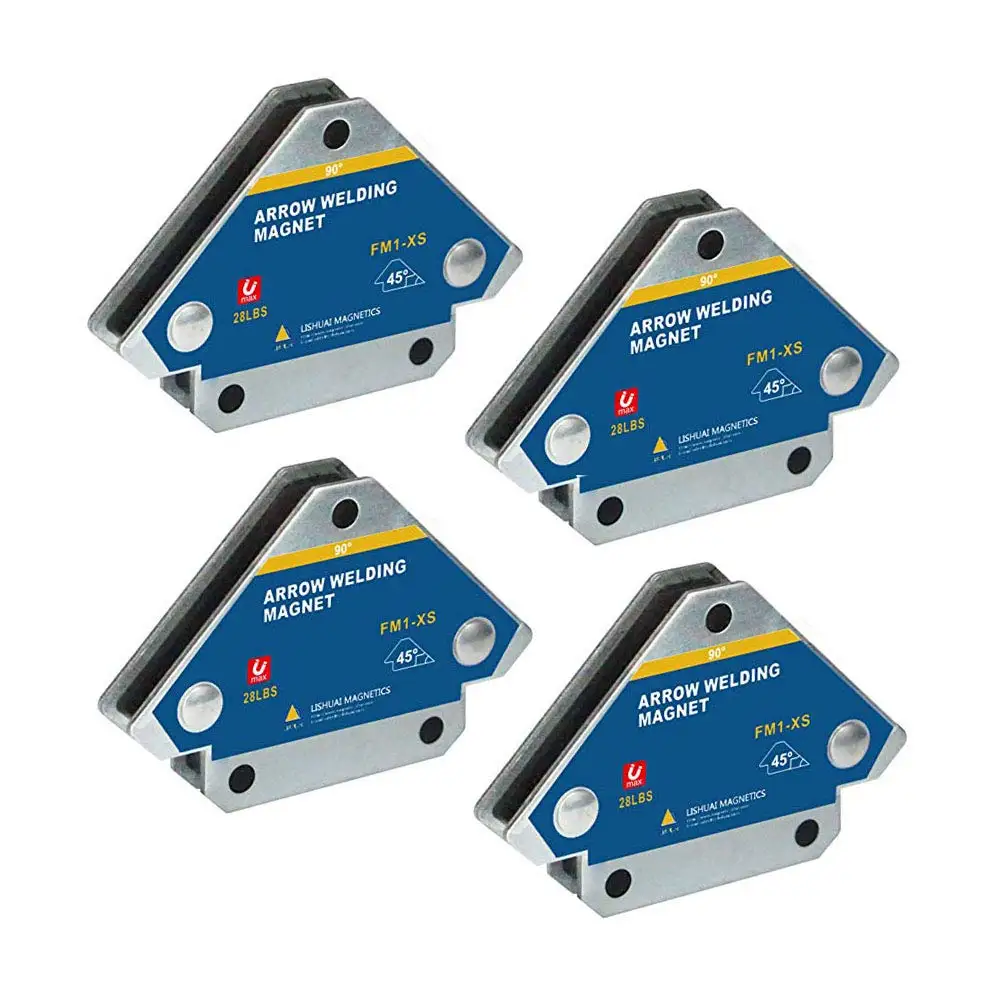 

Mini Size Strong Arrow Welding Magnet/ Durable Magnetic Welding Holder 45/90/135 Angles 28LBS