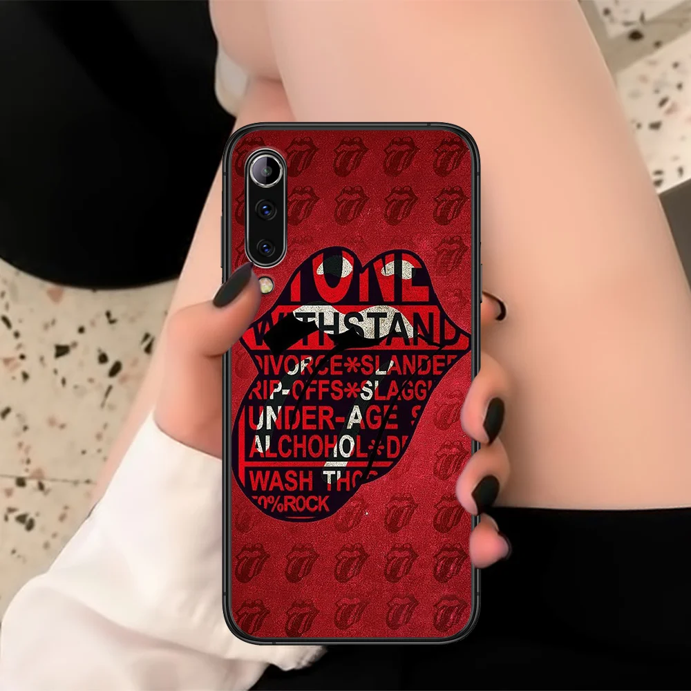 

The Rolling Stones Phone Case For XIAOMI Redmi K 3 4 5 6 7 8 9 10 20 30 A X Pro Ultra Black black Prime Painting Etui Silicone