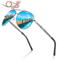 mens business style spring leg anti ultraviolet polarized sunglasses 360