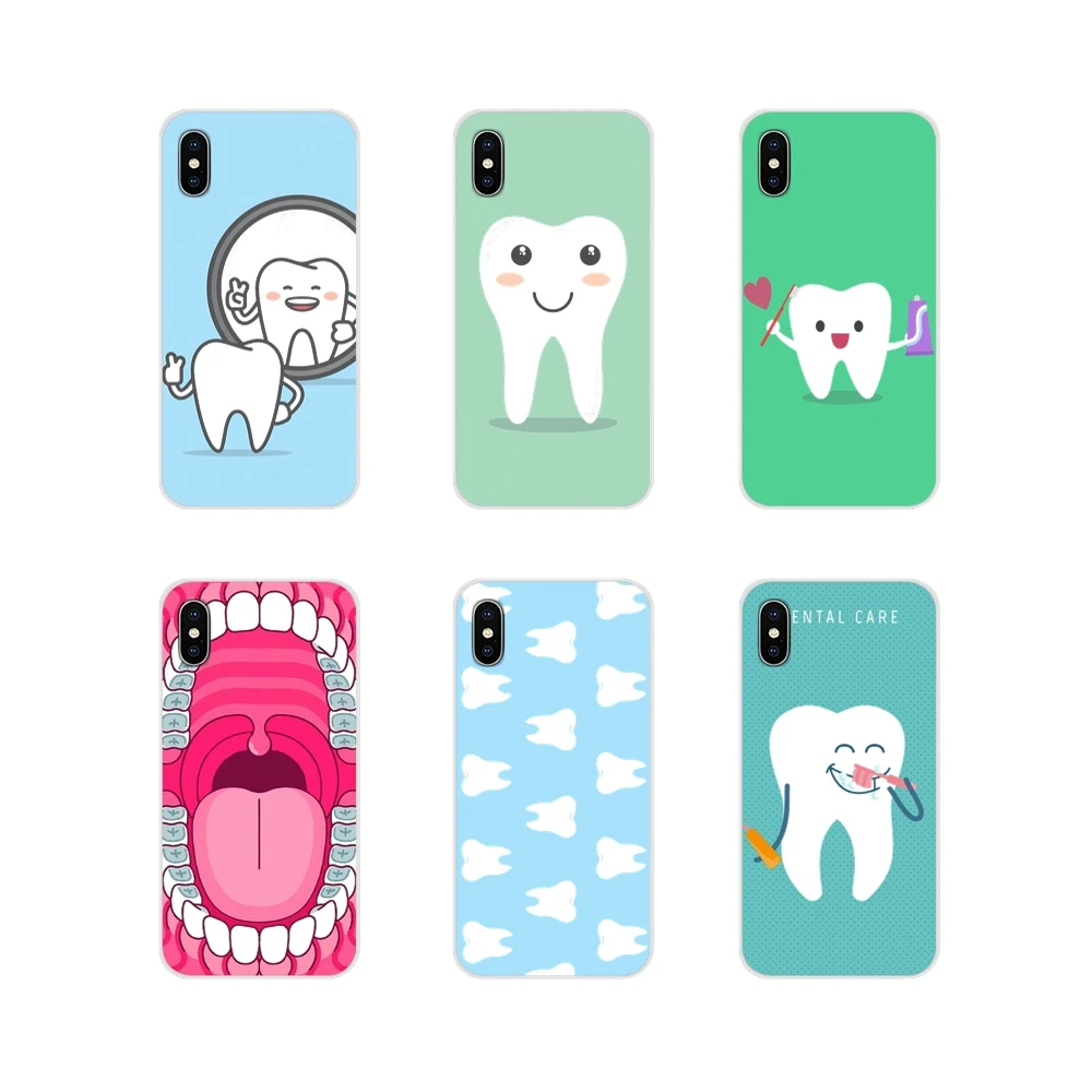 Мягкий прозрачный чехол для стоматологических протезов Huawei Mate Honor 5X 6X 7 7A 7C 8 9 10 8C 8X