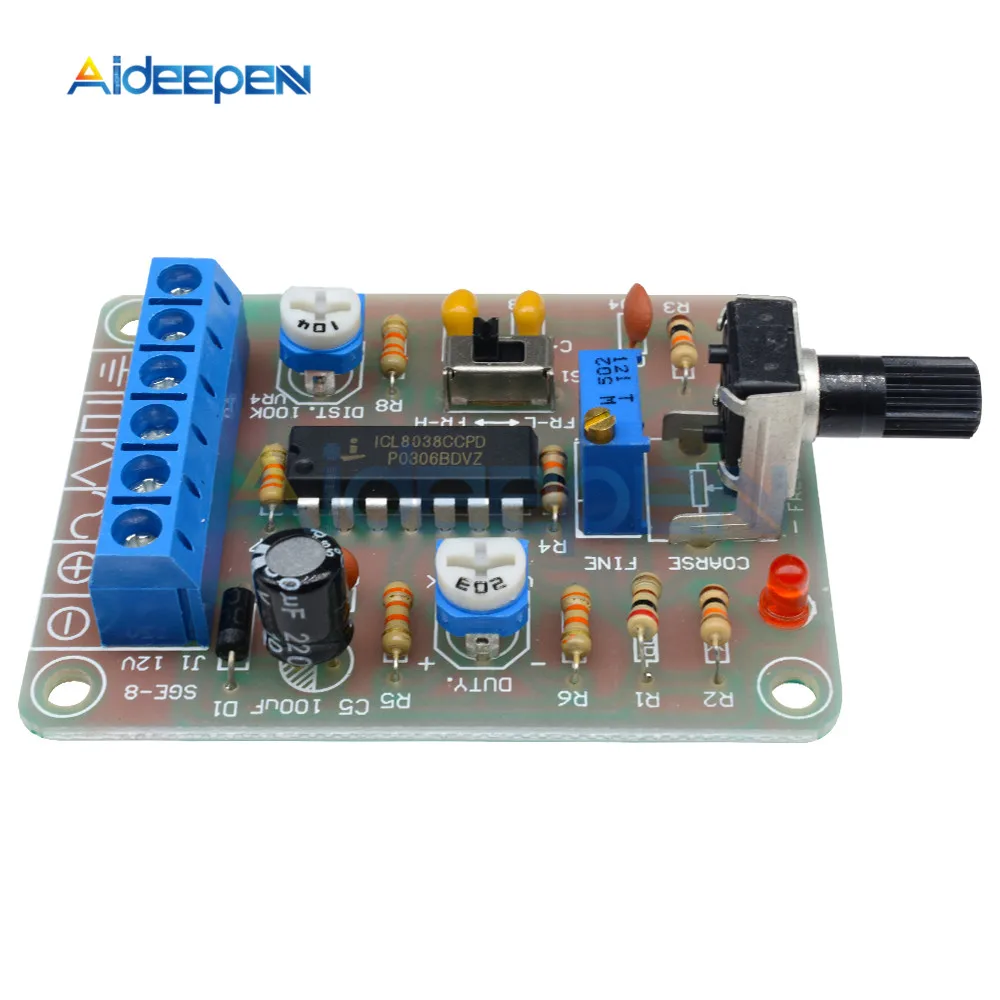 ICL8038 интегральный Функциональный модуль генератора сигнала синусоидальный сигнал прямоугольной треугольная панель