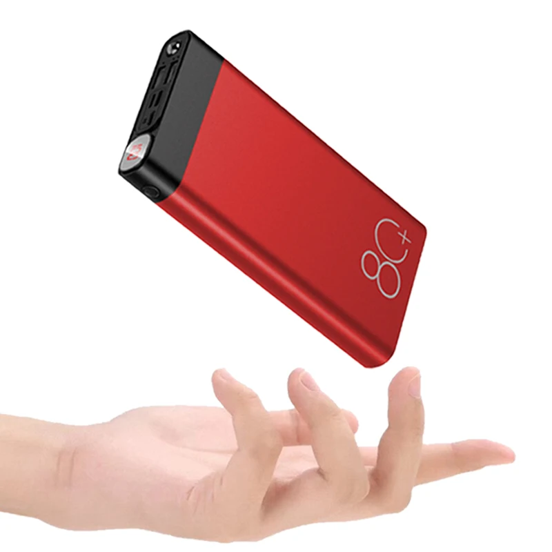 

Power Bank 20000mah Portable Phone Charger External Battery Digital Display LED Light for Xiaomi Mi IPhone Samsung Dropshipping