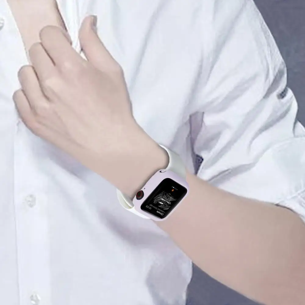 Чехол для часов Apple Watch 5/4/3/2/1 40 мм 44 цветной мягкий чехол pinkycolor iWatch Series 3 2 42 38 мм|Часы