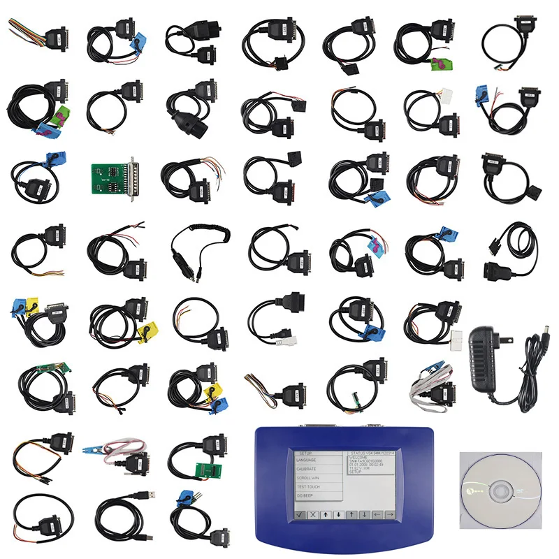 Высококачественный Digi prog III Digiprog 3 V4.94 полный кабель оснащенный стандартным OBD2