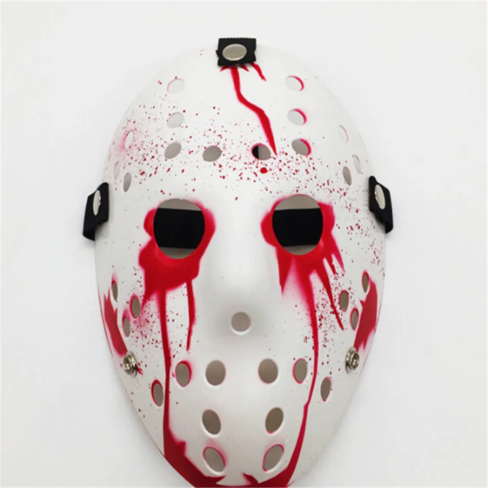 Красный Забавная маска Viernes 13th Mascara De Hockey Los MaS Vendidos Хэллоуин Джейсон, Фредди - Цвет: Красный