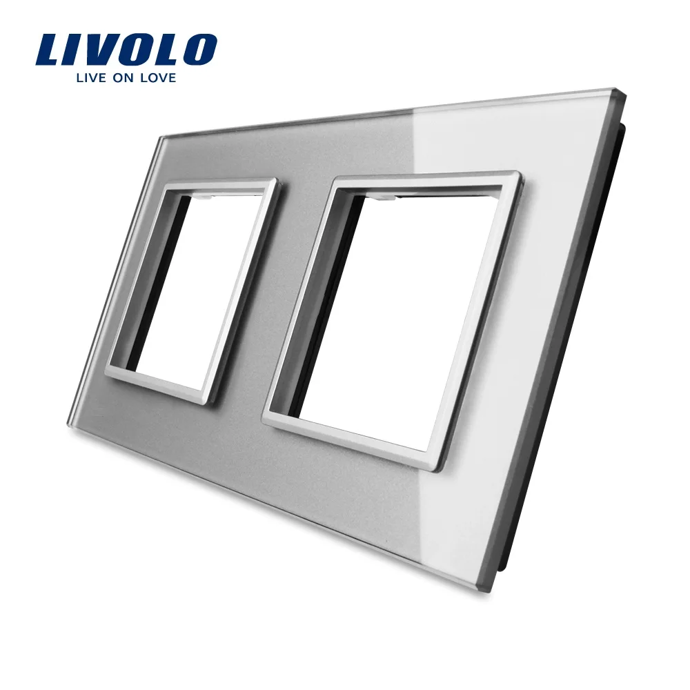 Livolo Роскошный Серый свадебные туфли с отделкой жемчугом и прозрачными стразами в