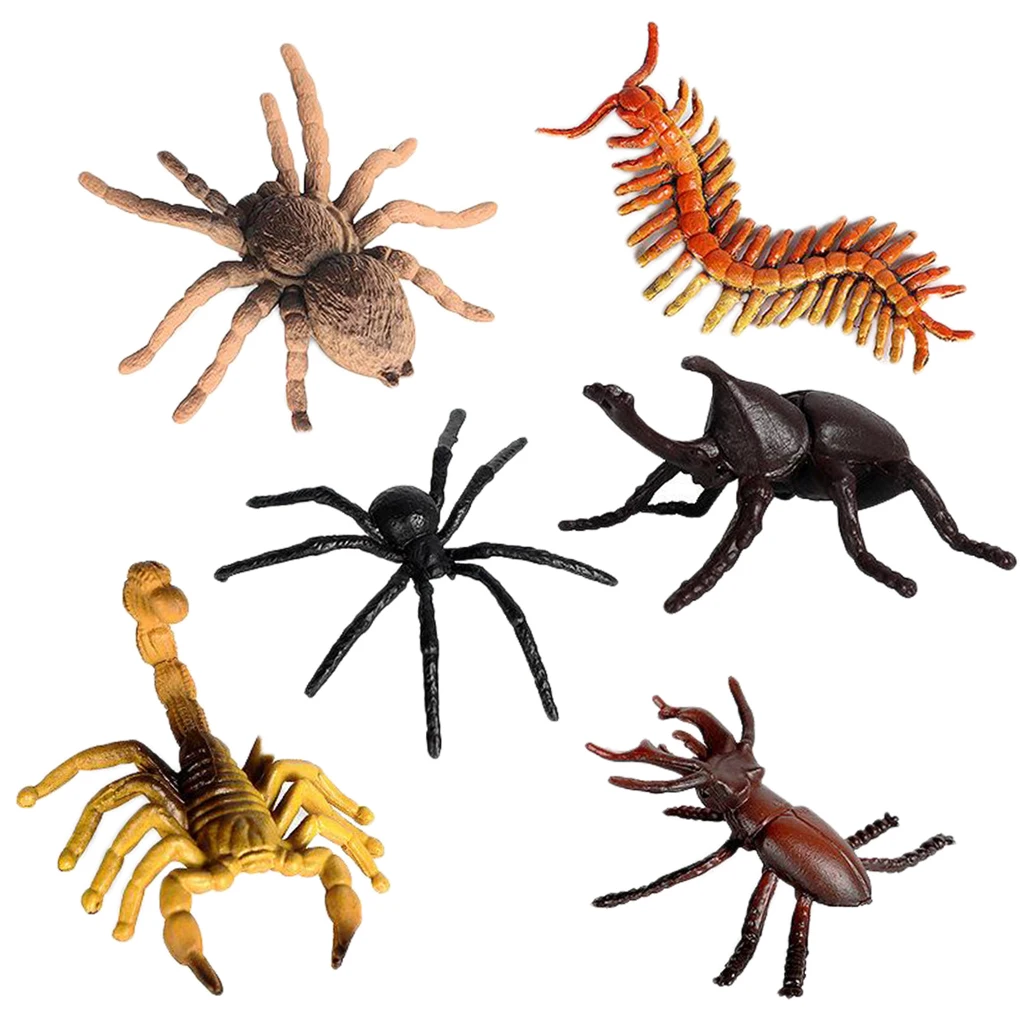 

Bug Toy Figures for Kids Boys Insect Toy Plastic Model Lifelike Insects Toys for Education and Christmas Party