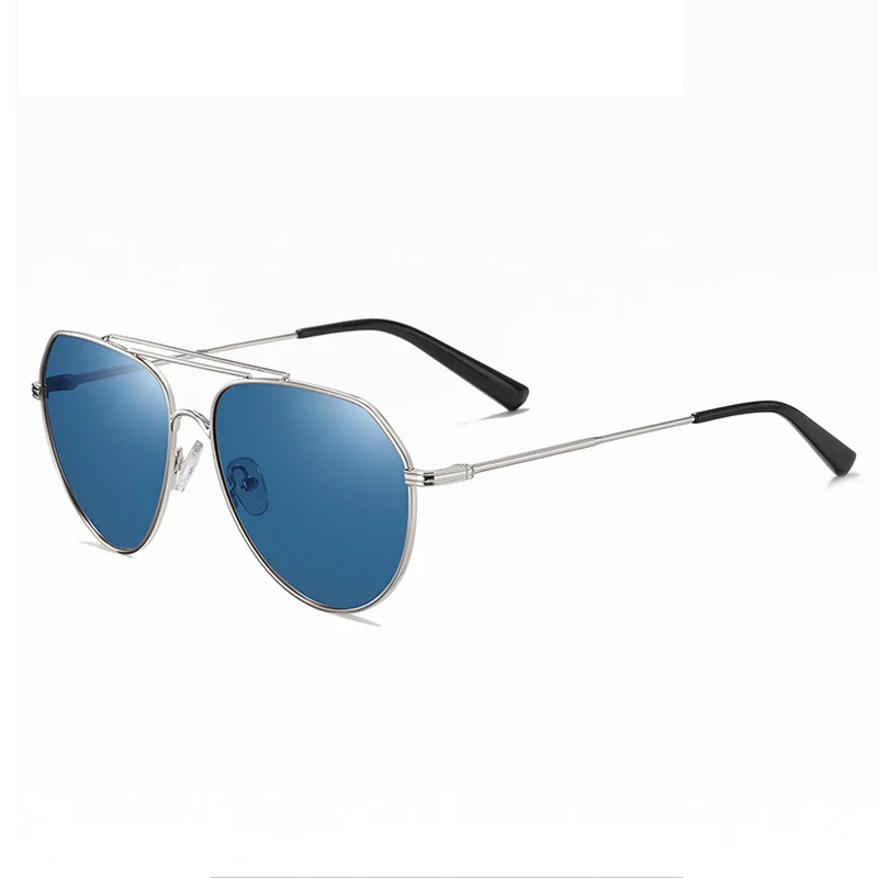 Мужские Солнцезащитные очки авиаторы с градиентными линзами поляризационные