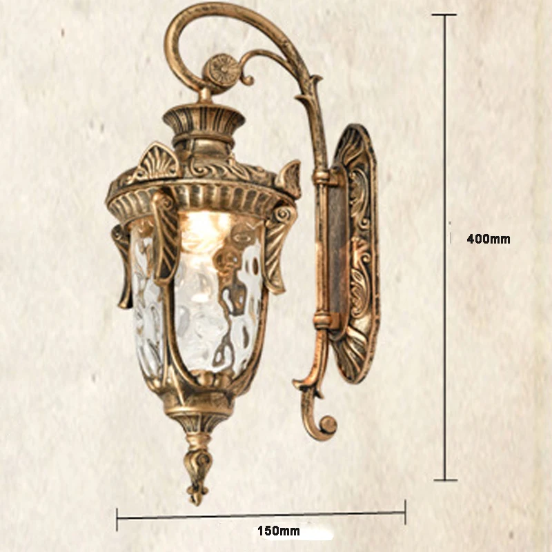 Настенный светильник для улицы водонепроницаемый европейская вилла сад