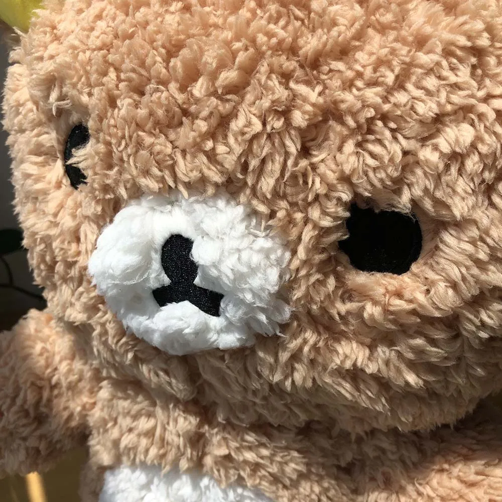 Большой размер Kawaii Rilakkuma коричневый плюшевый мишка плюшевая кукла пушистая аниме