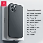Защитный чехол XUNDD для iPhone 11 12 Pro Max, силиконовый бампер, подходит для iPhone XR X XS Max, ударопрочный чехол