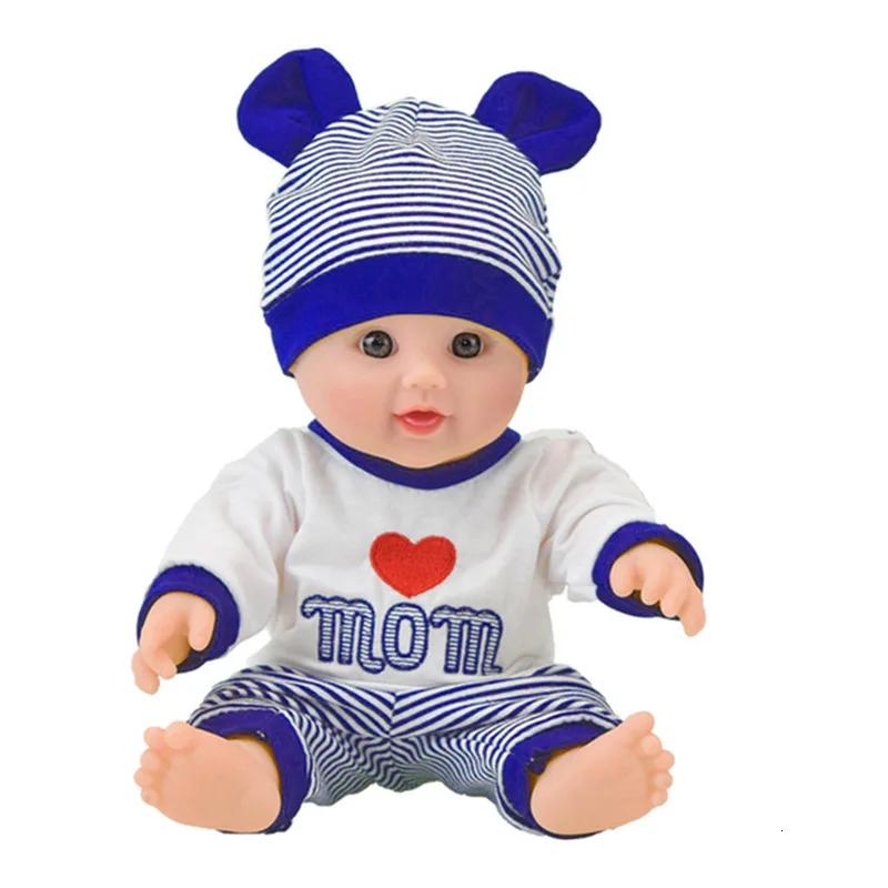 Мягкие виниловые куклы Новорожденные реалистичные игрушки для девочек и малышей