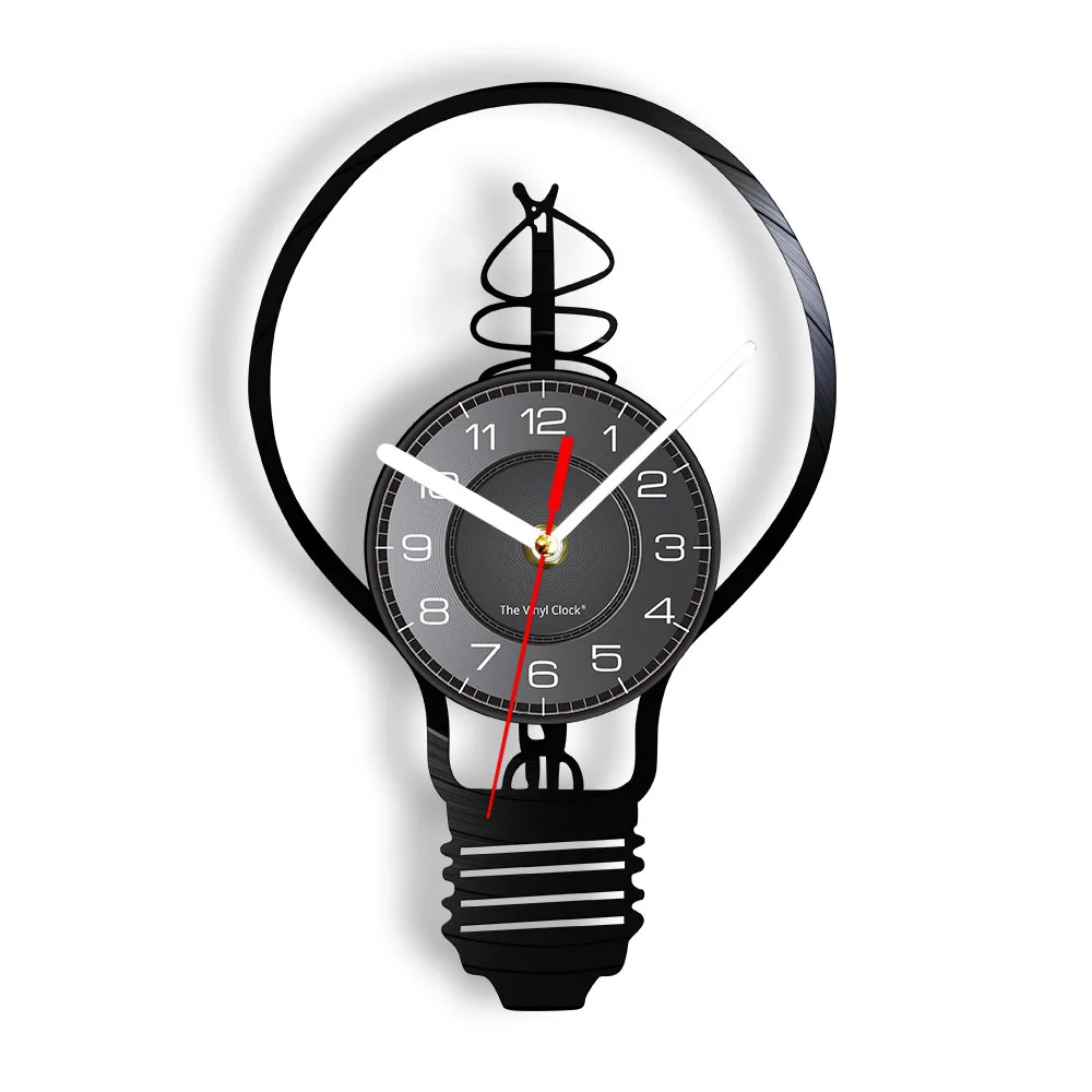 Электрическая лампочка эдисона светильник лампа дизайн виниловые настенные