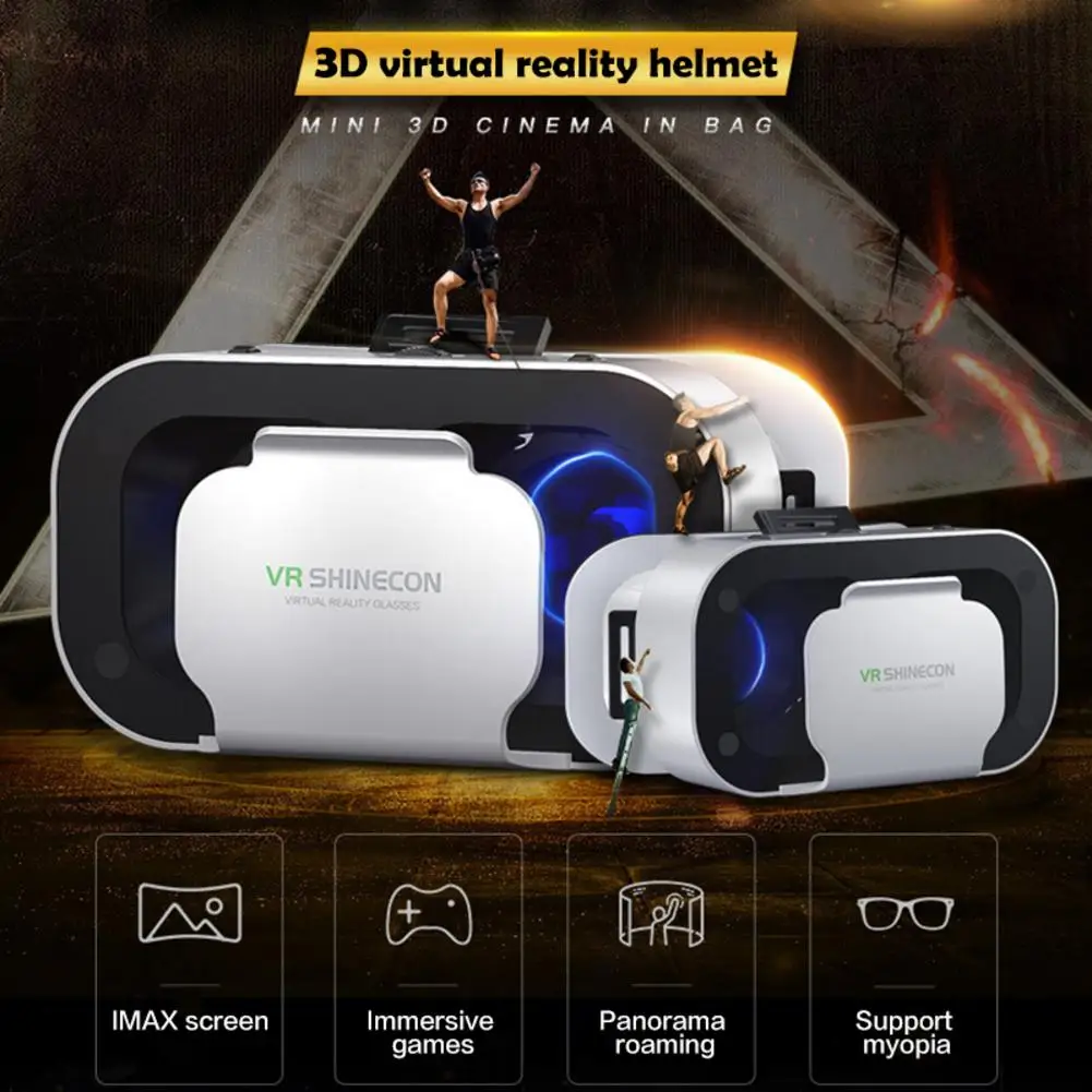 Очки виртуальной реальности VR Shinecon 5 го поколения легкие портативные 3d очки