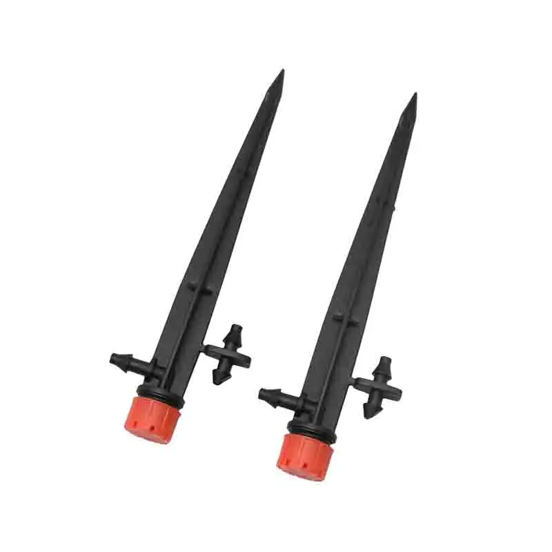 Красный Регулируемый капельный спринклер с 8 отверстиями капельное орошение для