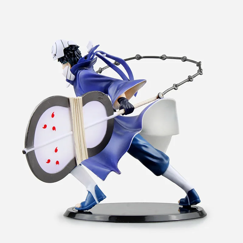 Аниме 16 см пластиковая фигурка героя Наруто 1/10 Размер Uchiha Obito XTRA Коллекционная