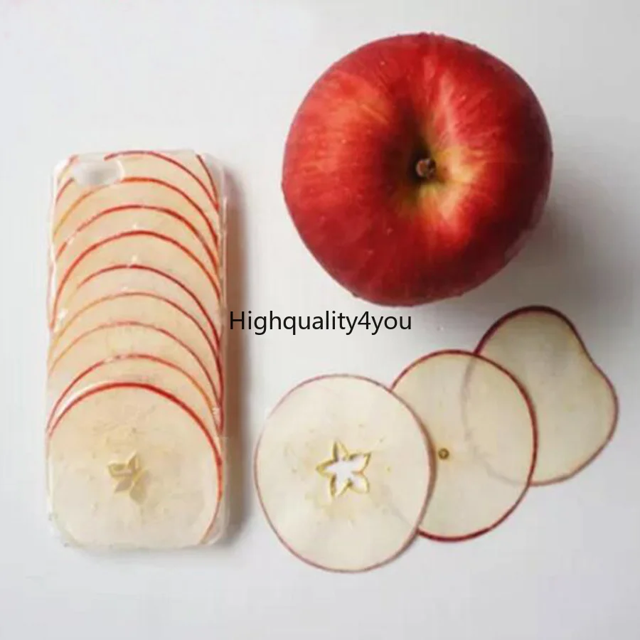 

10pcs Dried Pressed Red Apple Fruit Slices Plant Herbarium For Jewelry Photo Frame Phone Case Bookmark Postcard Making