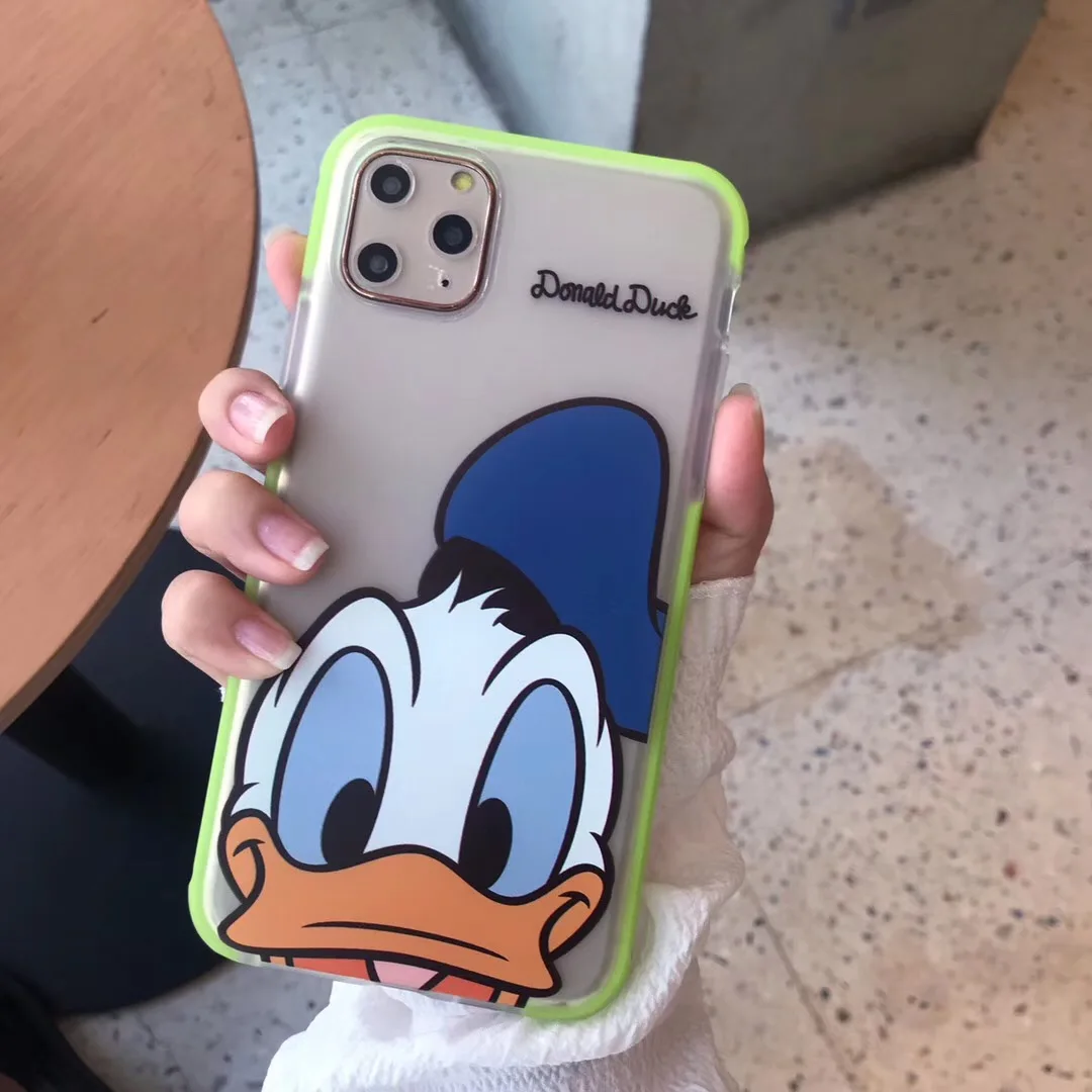 Donald Duck Чехол для iphone, новинка, iphone 11pro max 5,8/6,1/6,5 дюймов, силиконовый чехол, Дональд Дак, для apple 6s xr, чехол, duck, XSmax 78plus - Цвет: Donald Duck