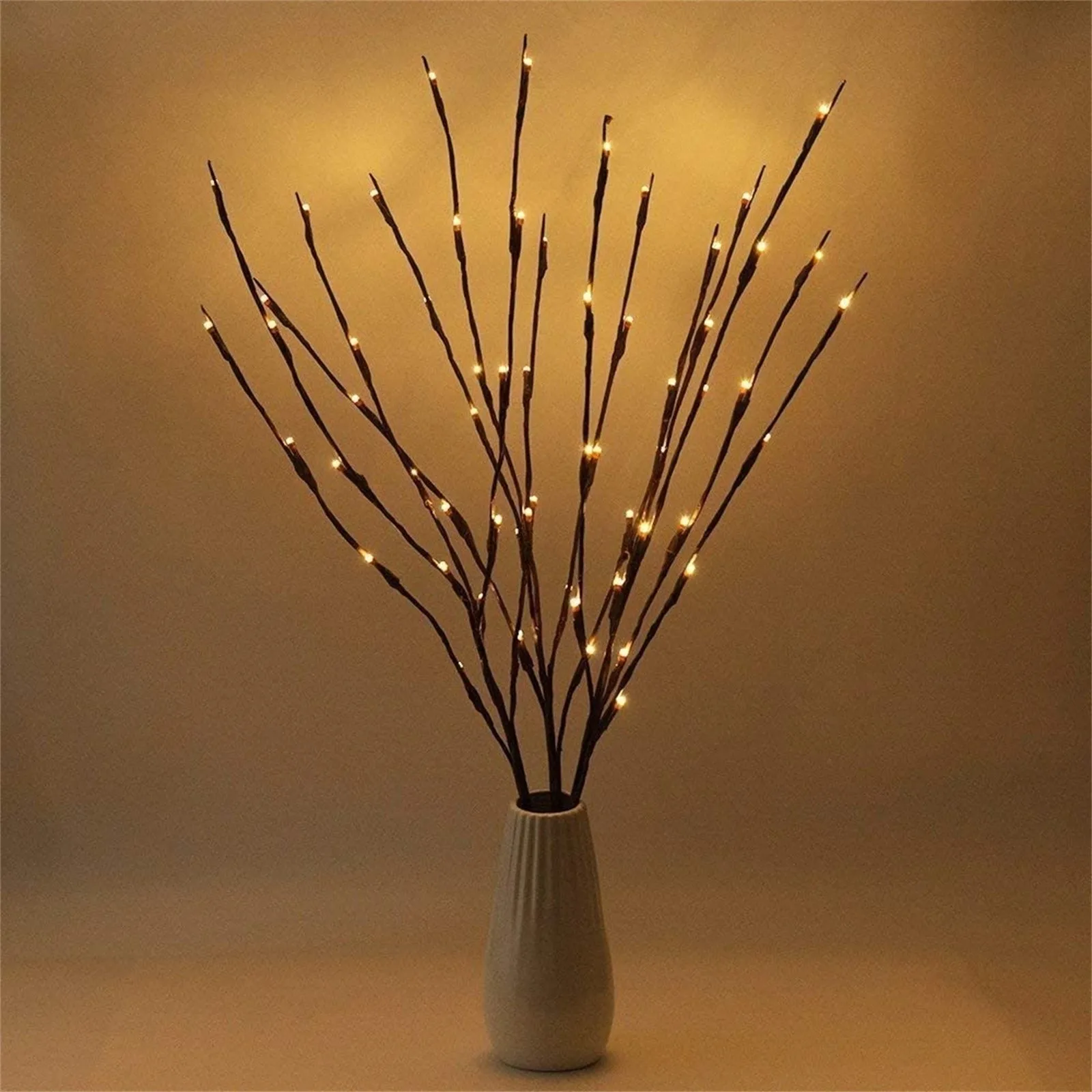 

LED tree branch light (without battery) Twig Light Flexible Branch Decoration Light for Indoor festival Home Decor Drop Ship New