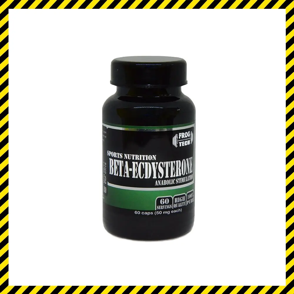 Травы для тестостерона Frog Tech Beta-Ecdysterone 60 порций | Спорт и развлечения
