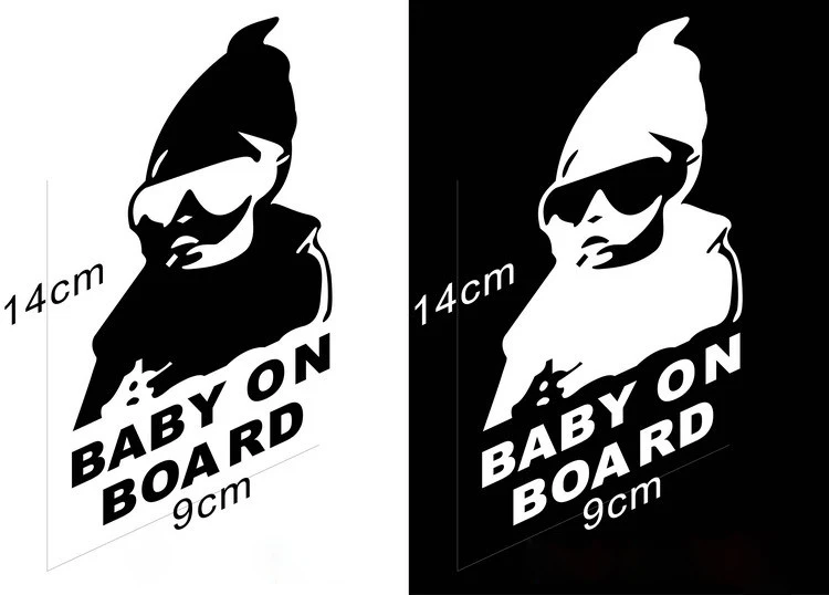 Милая Детская Автомобильная наклейка s Водонепроницаемая виниловая на окно