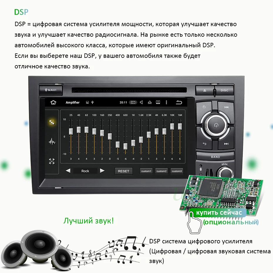 DSP 4G 64G Android 9,0 ips автомобильный dvd-плеер для AUDI A4 gps ips стерео Мультимедиа Навигация радио приемник магнитофон