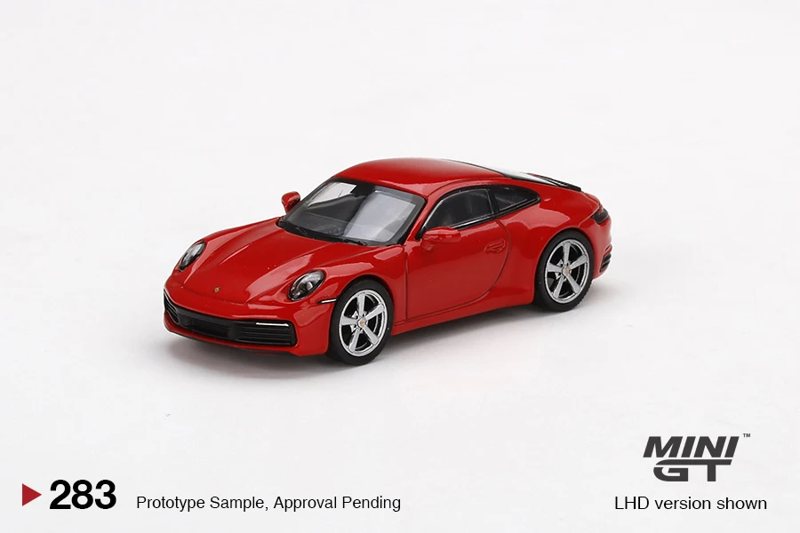 

MINIGT 64 Porsche 911 (992) Carrera S Guards Red LHD MGT00283-L