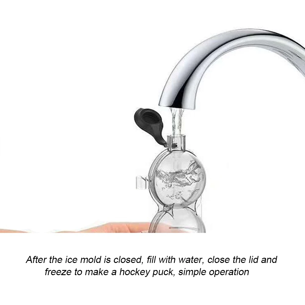 Кубика льда мяч создатель прессформы Сферическая форма коктейльное 4 полости