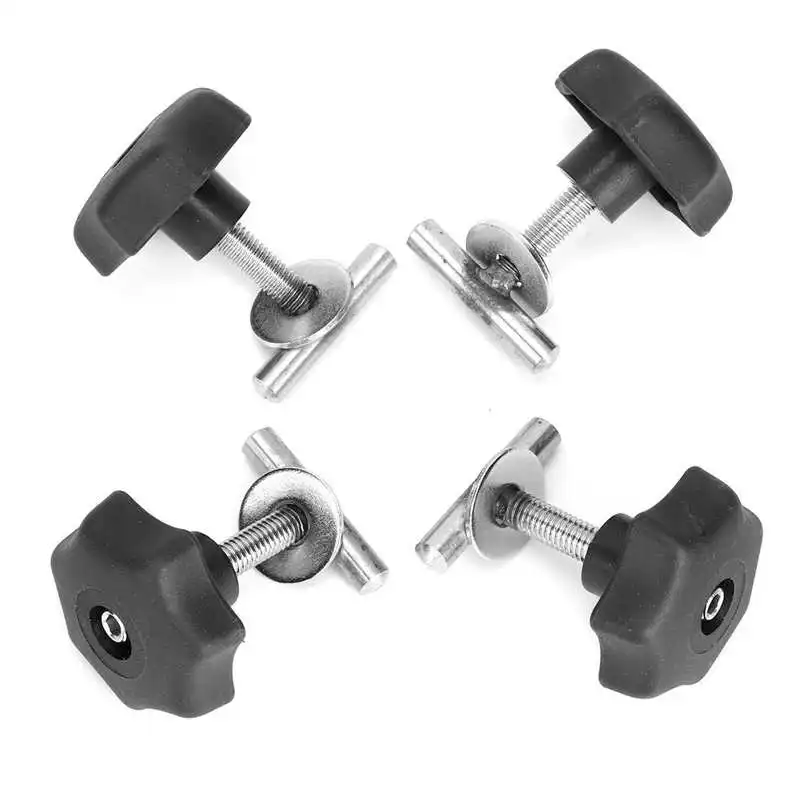 

4Pcs Mounting Screws Locking Rail Stainless Steel T Bolts Fit for Multivan Bus T5 / T6 ab BJ 2003