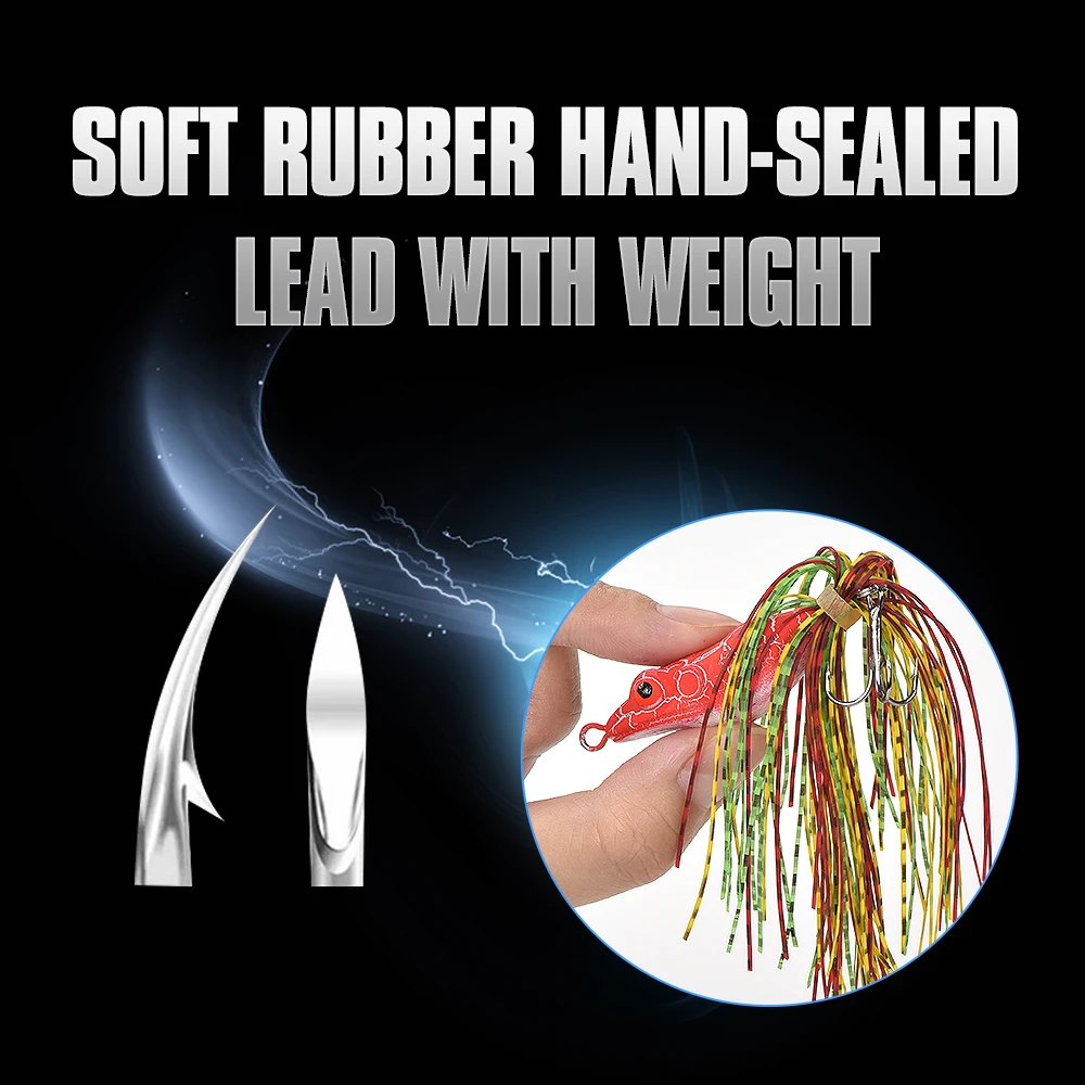 Оригинальная рыболовная приманка A18 10 г лягушка 3D искусственная силиконовая юбка