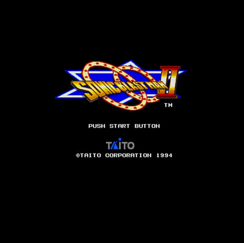 Sonic Blast Man 2 NTSC Версия 16 бит 46 Pin большая серая игровая карта для игроков в США |